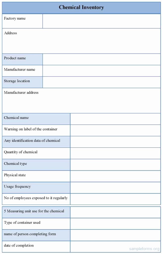 Chemical Inventory List Template Beautiful Chemical Inventory List Template Msds Chemical Inventory