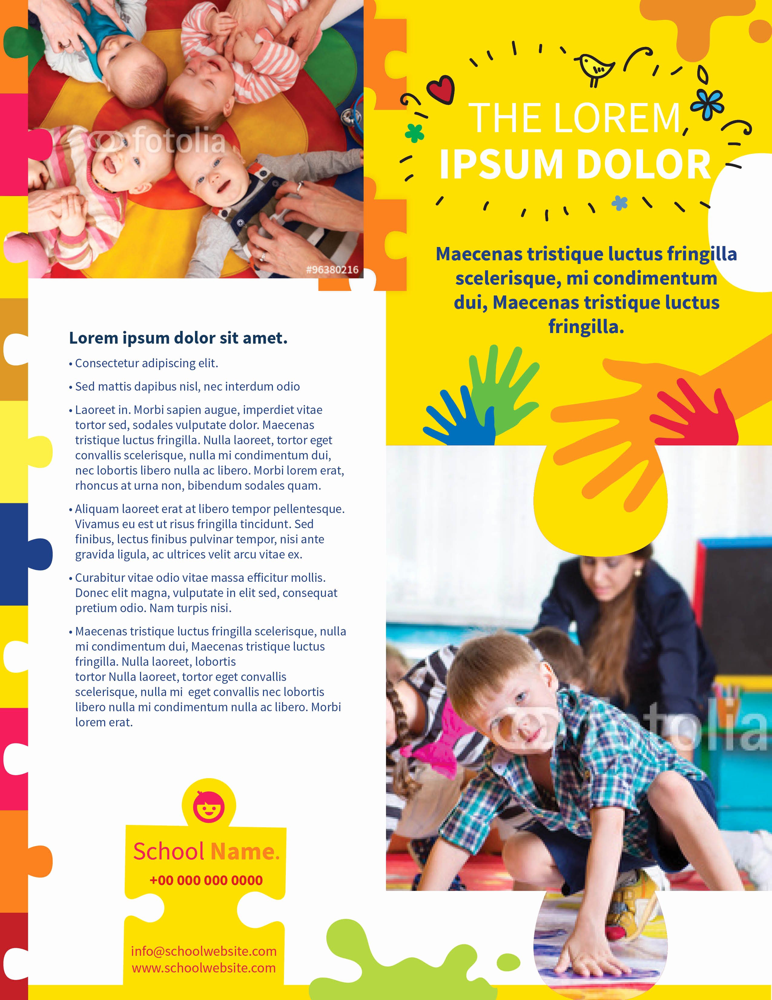Child Care Flyer Template Inspirational Business Open House Flyer