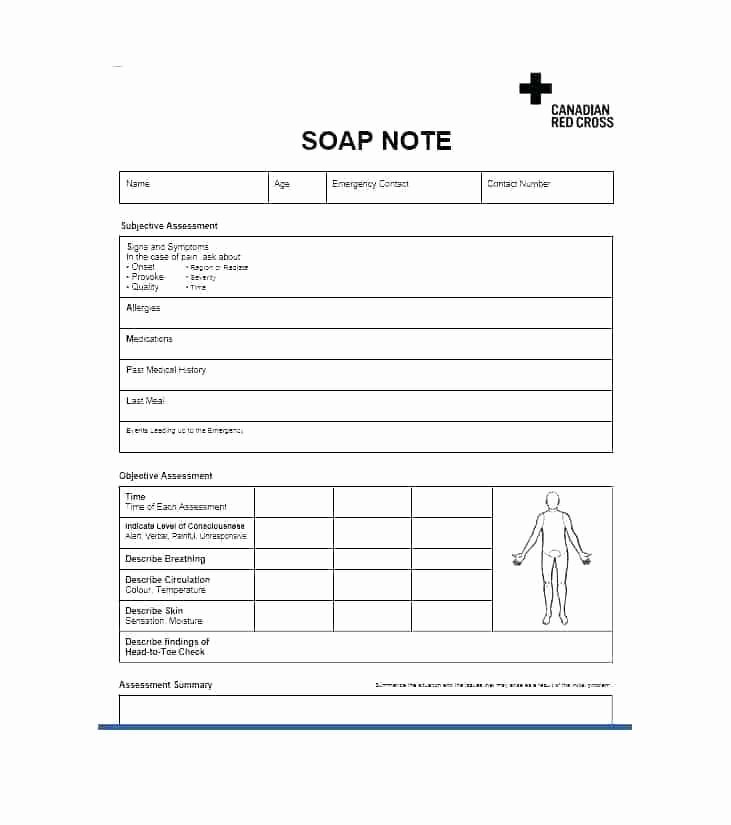 Chiropractic soap Notes Template Luxury Progress Notes form Pkg Chiropractic soap Note Template