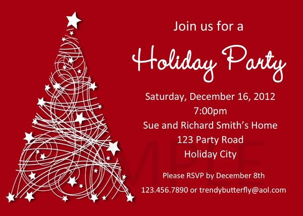 Christmas Party Invite Template Fresh Free Christmas Party Invitation Template