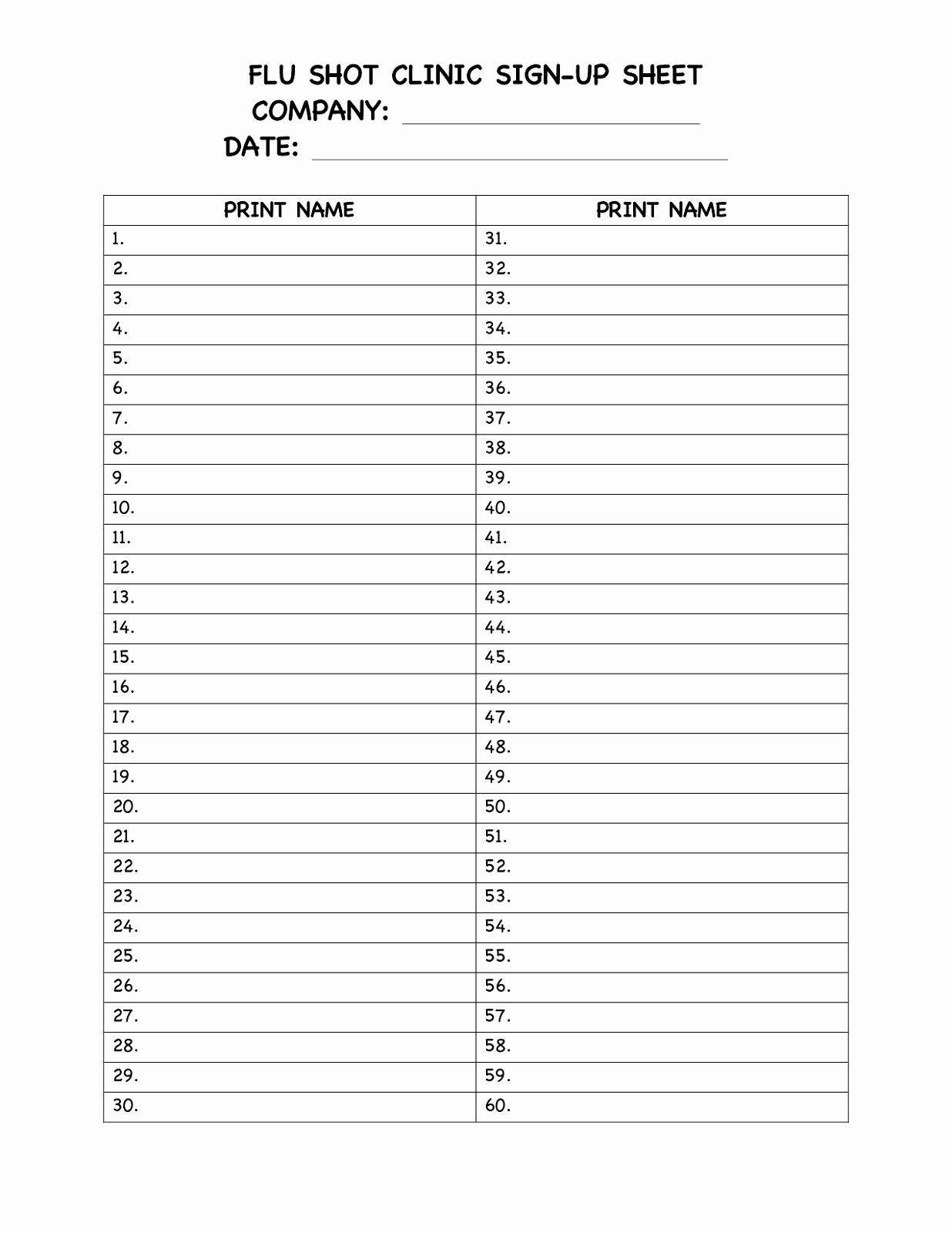 Christmas Potluck Signup Sheet Template Unique Potluck Sign Up Sheet Word for events