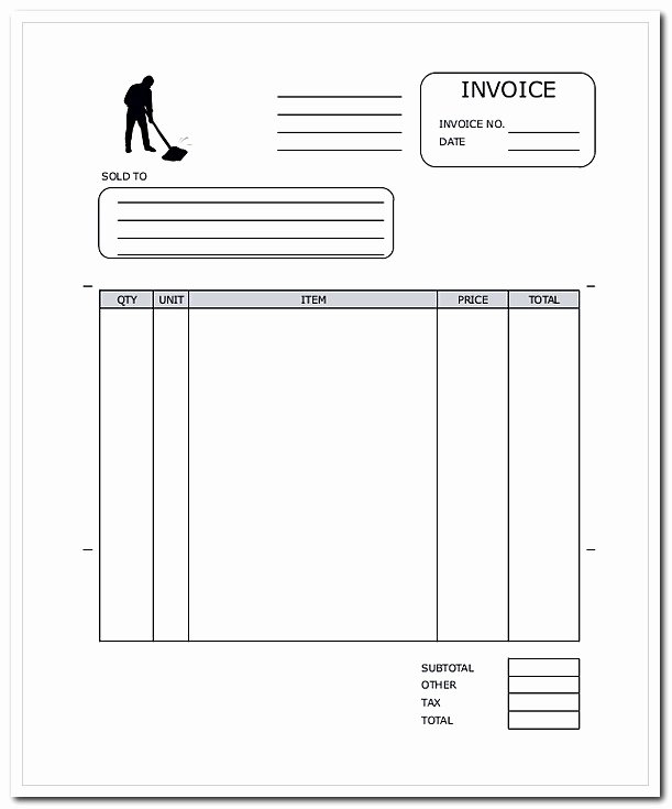 Cleaning Service Invoice Template Beautiful Guides to Create House Cleaning Service Invoice with Tip