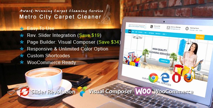 Cleaning Services Website Template Elegant Carpet Cleaner Wordpress theme Website Template for