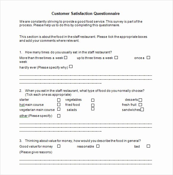 Client Satisfaction Survey Template New 13 Sample Customer Satisfaction Survey Templates to