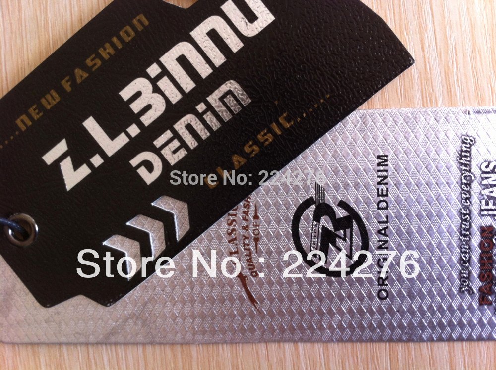 Clothing Hang Tag Template New Moq 200pcs Oem Swing Tag for Clothing Full Color Printing
