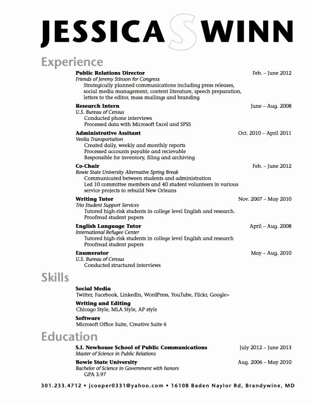 College App Resume Template Lovely College Application Resume Examples for High School