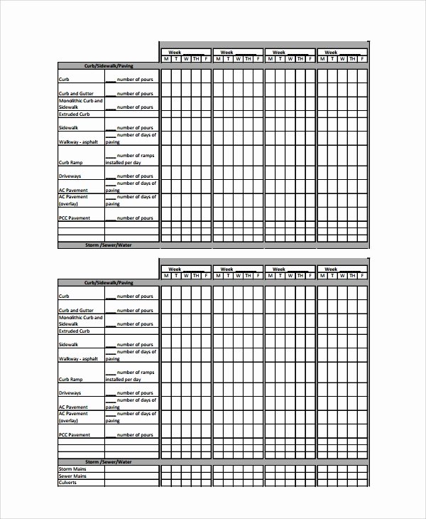 Commercial Construction Schedule Template Elegant 8 Construction Schedule Templates