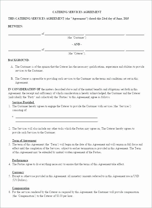 Compensation Agreement Template Free Awesome Great Contract Templates Employment Construction