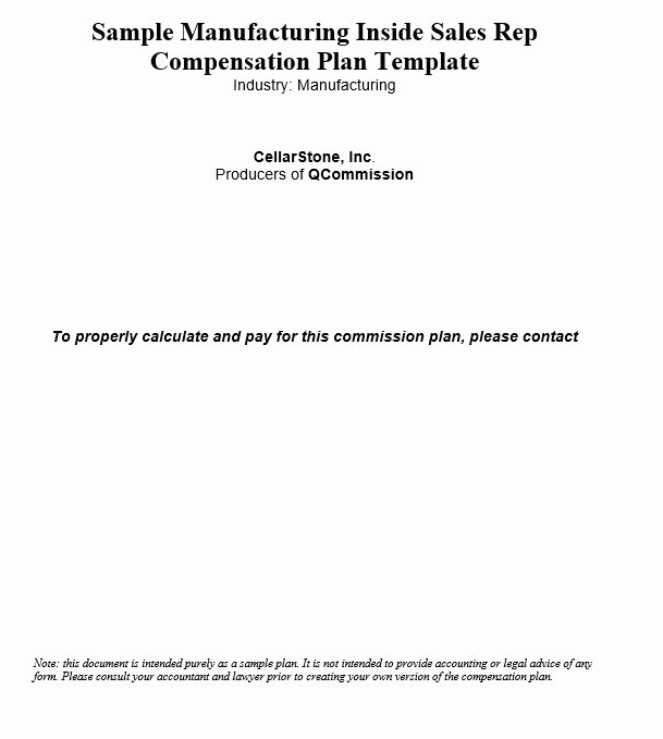 Compensation Agreement Template Free Best Of 9 Free Sample Sales Representative Agreement Templates