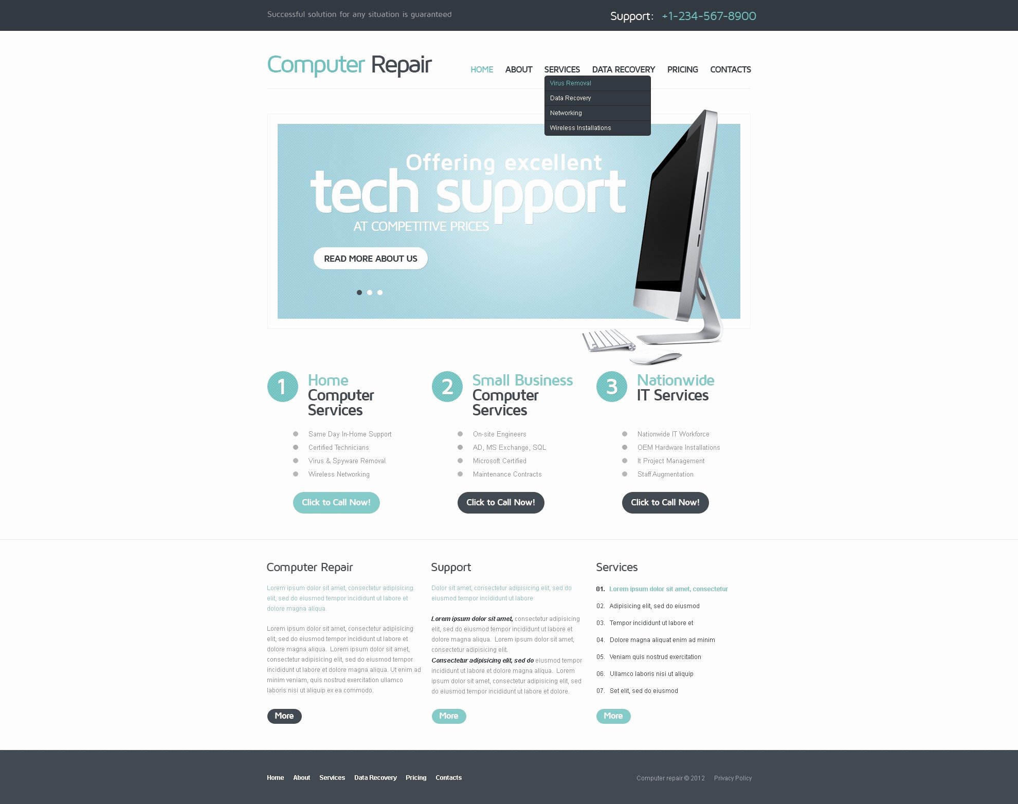 Computer Repair Website Template Best Of Puter Repair Website Template