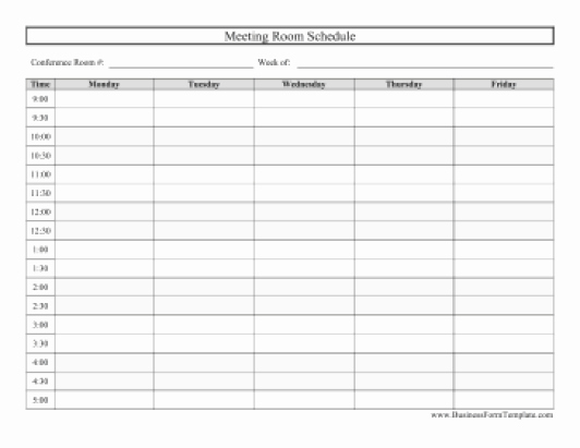 Conference Room Scheduling Template Beautiful 6 Conference Room Schedule Templates Excel Templates