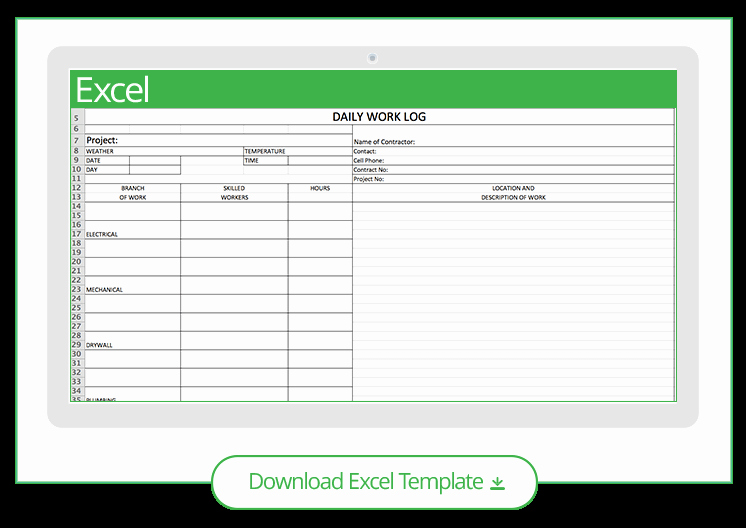 Construction Daily Report Template Excel Awesome Free Construction Project Management Templates In Excel