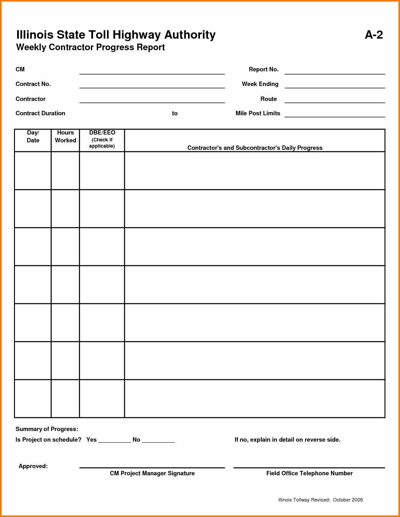 Construction Daily Report Template Fresh Daily Report Template