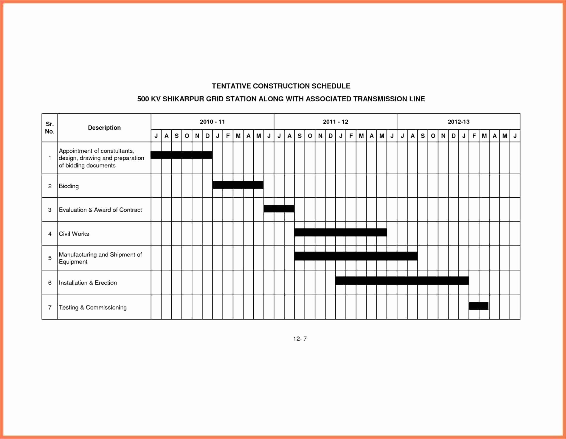 Construction Draw Schedule Template Awesome Writing Schedule Template