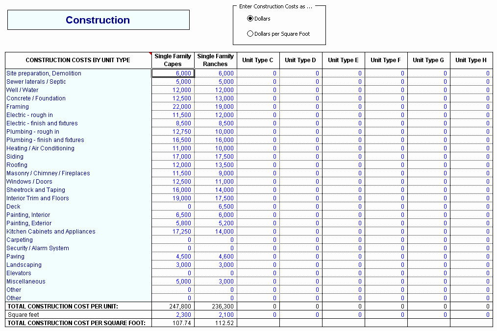 Construction Draw Schedule Template New Schedule Screenshots and Sample Reports Subdivision