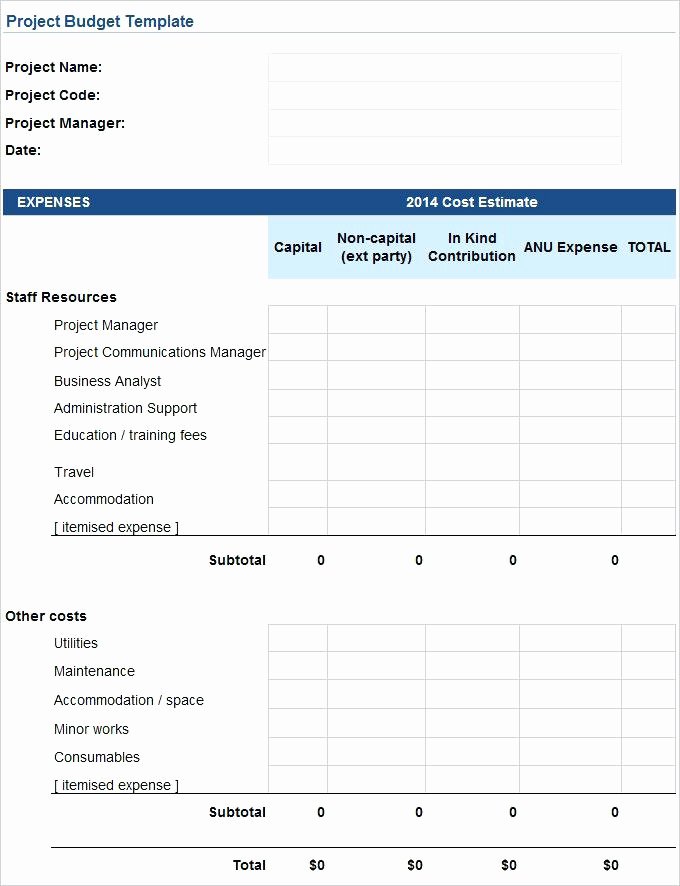 Construction Project Budget Template Best Of Construction Project Bud Template software Program