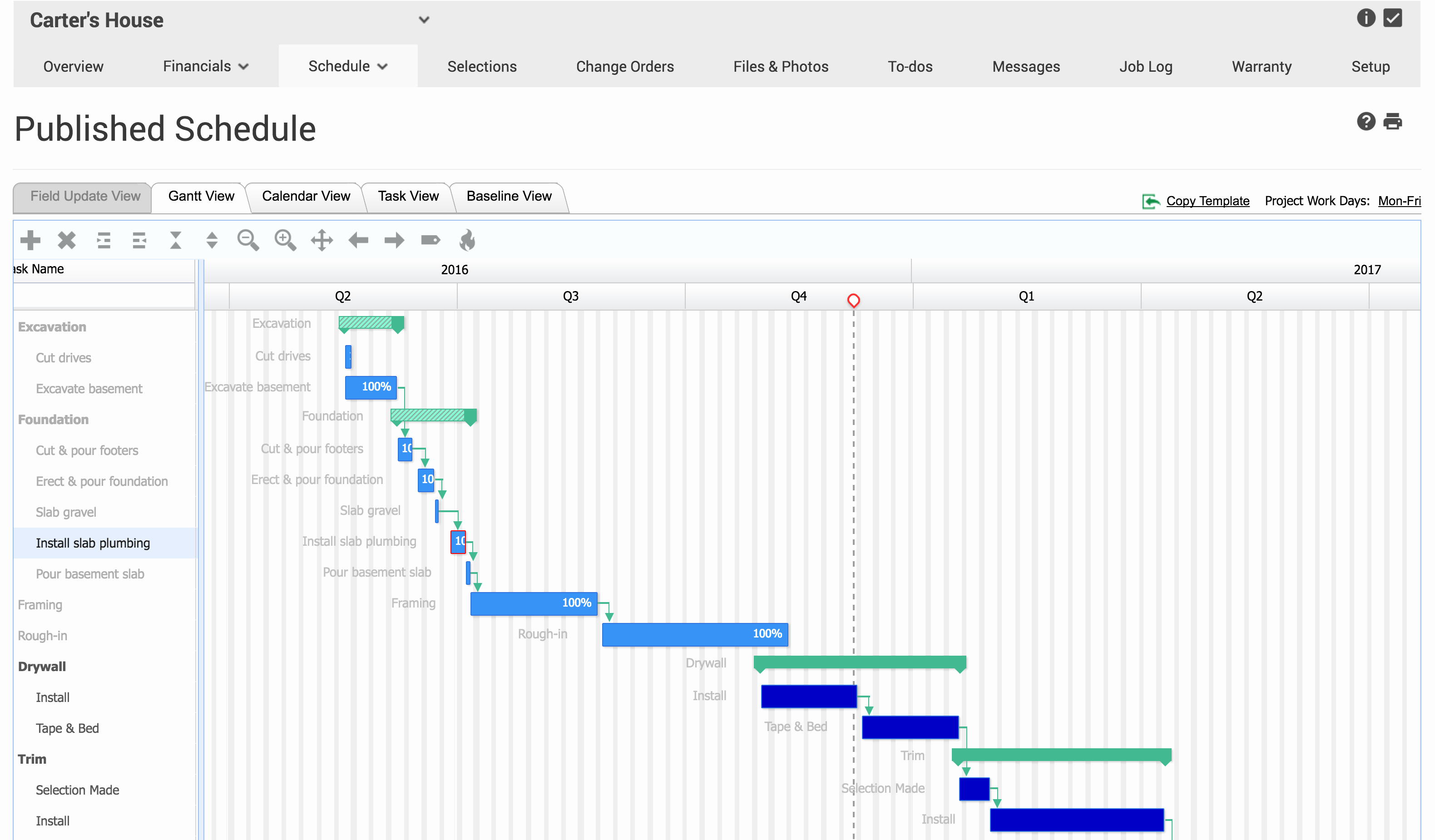 Construction Project Schedule Template Excel Beautiful Download Gantt Chart Template software