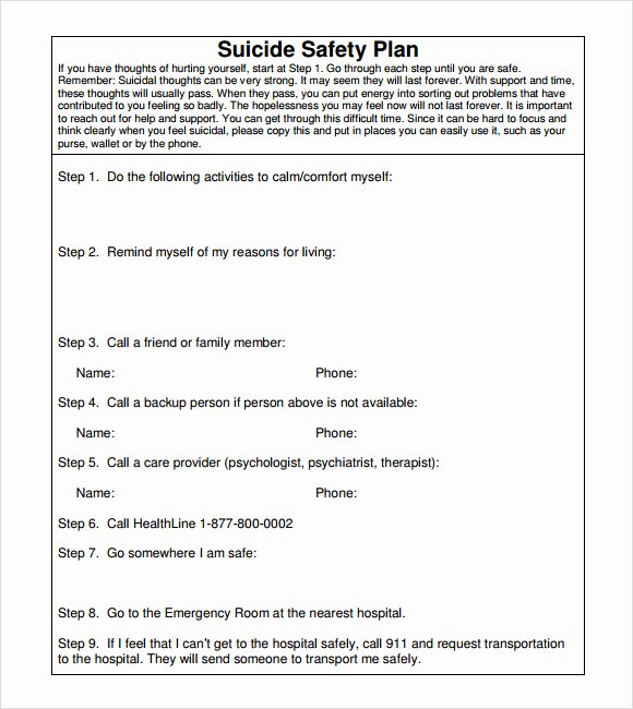 Construction Safety Plan Template Best Of 8 Sample Safety Plan Templates