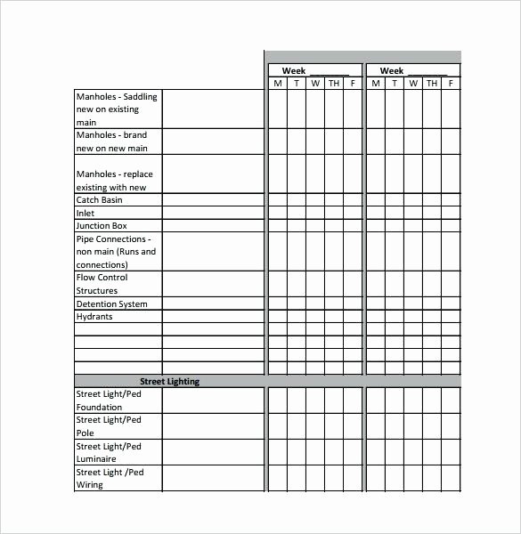 Construction Schedule Excel Template Free Elegant Procurement Schedule Template Excel
