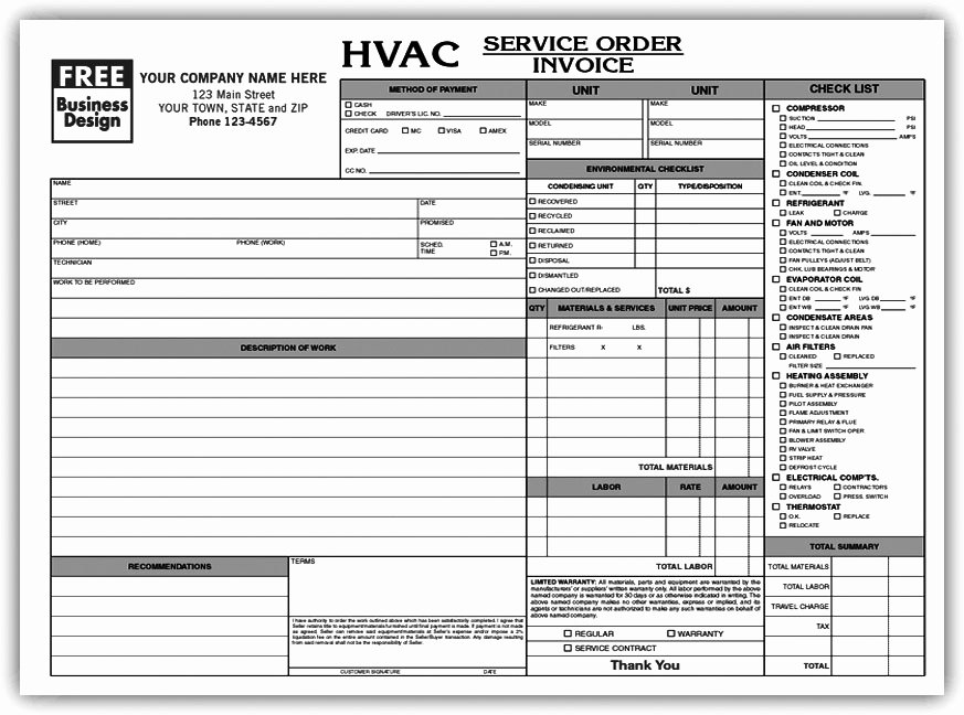 Construction Work order Template New Contractor Work order form Letsridenow