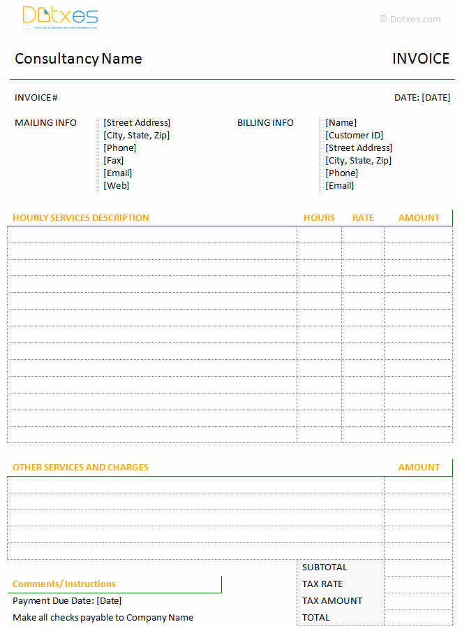Consultant Invoice Template Excel Fresh Blog Archives Nycprogs