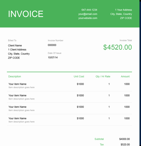 Consultant Invoice Template Excel Fresh Free It Consulting Invoice Template