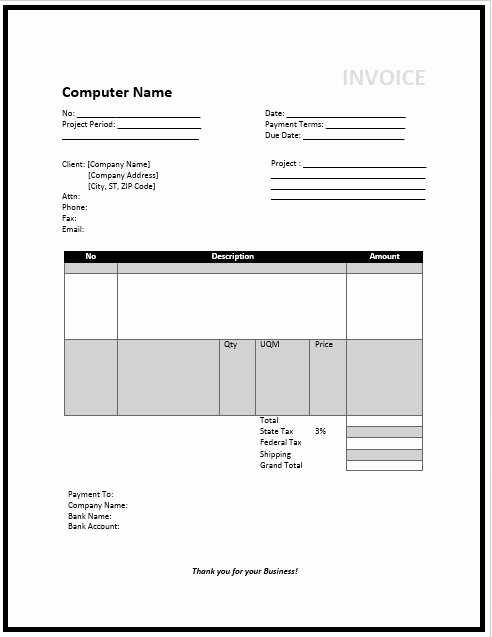 Consultant Invoice Template Excel Lovely Consulting Invoice Template