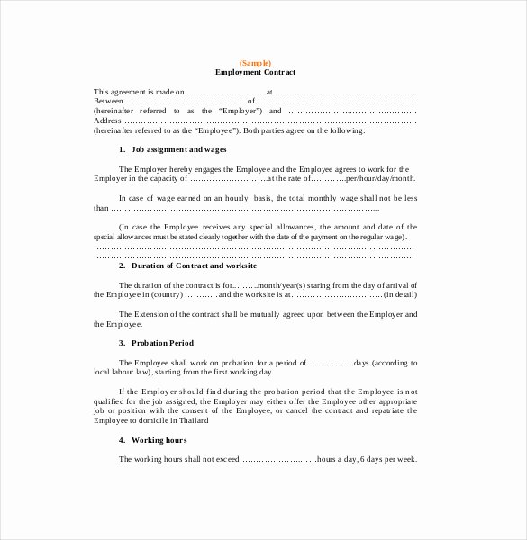 Contract for Construction Work Template Best Of 22 Contract Agreement Templates – Word Pdf Pages