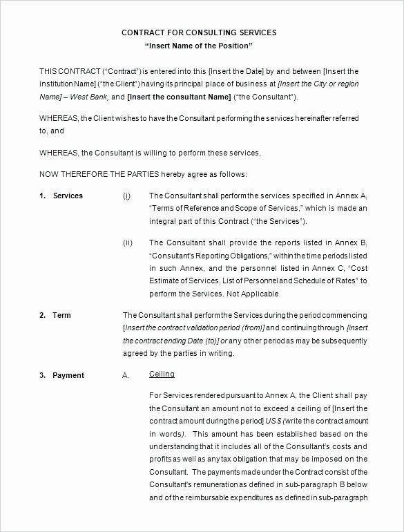 Contract for Money Owed Template Awesome Payment Contract Template – Hafer