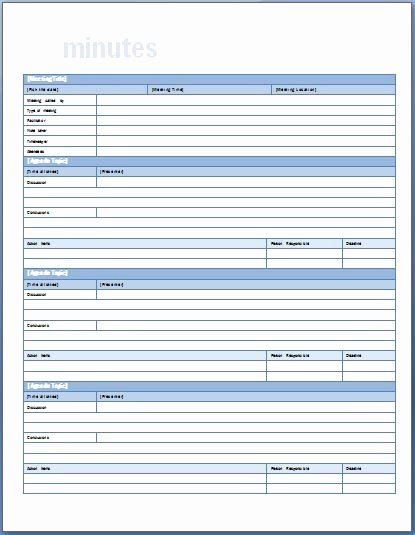 Corporate Meeting Minutes Template Word Fresh 119 Best Images About Nonprofit On Pinterest