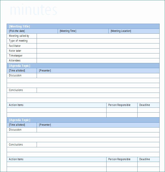 Corporate Meeting Minutes Template Word Fresh Corporate Minutes Template Word Simple 9 Meeting Minutes
