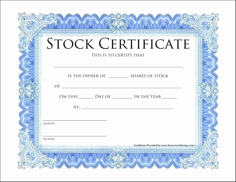 Corporate Stock Certificate Template Beautiful Corporate Stock Certificate Template
