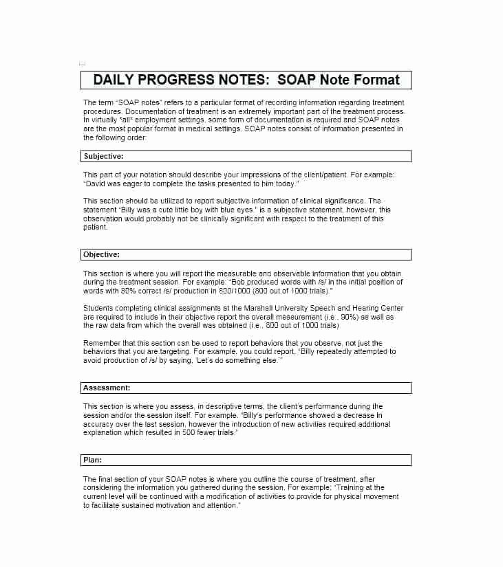 Counseling Case Note Template New Template Case Note soap Notes Example – Wapuymfo