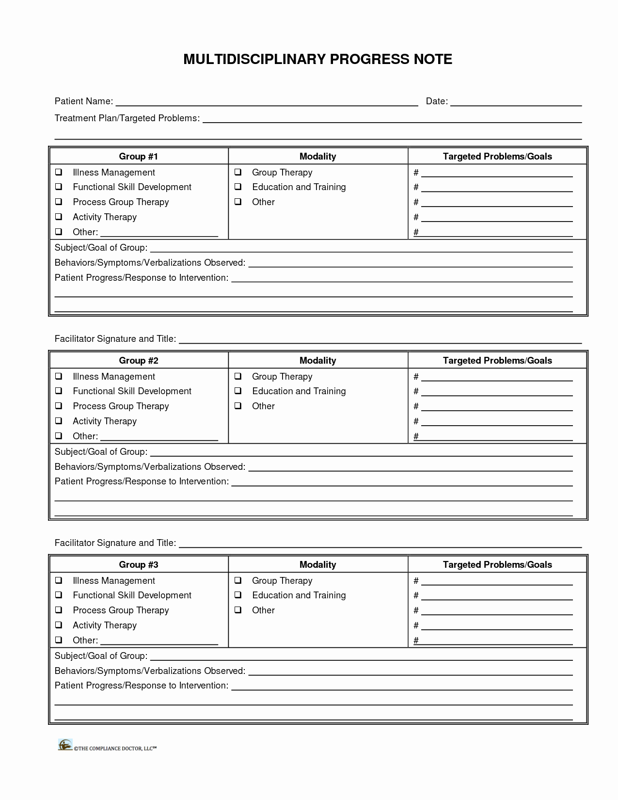 Counseling Progress Notes Template Elegant 10 Best Of Printable therapy Progress Note