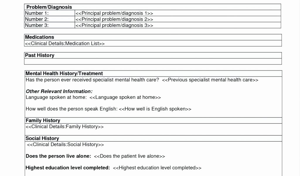 Counseling Treatment Plan Template Pdf Inspirational Mental Health Treatment Plan Beauty therapy Template