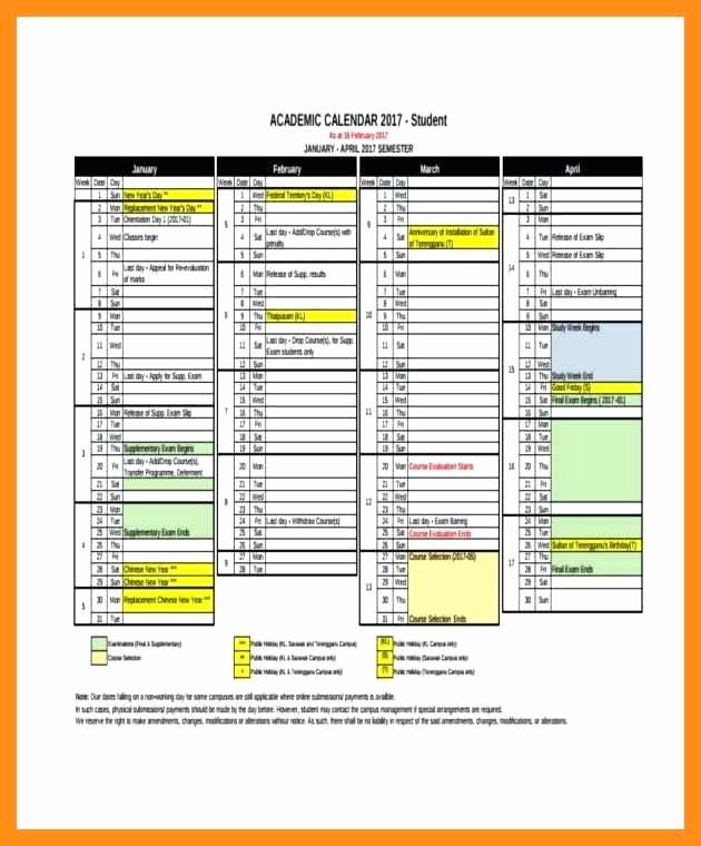 Course Schedule Planner Template Luxury 9 10 College Course Planning Template