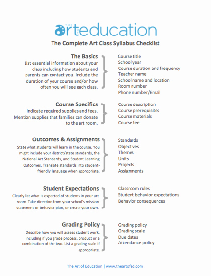 Course Syllabus Template for Teachers New Create A Syllabus that Your Students Will Actually Want to
