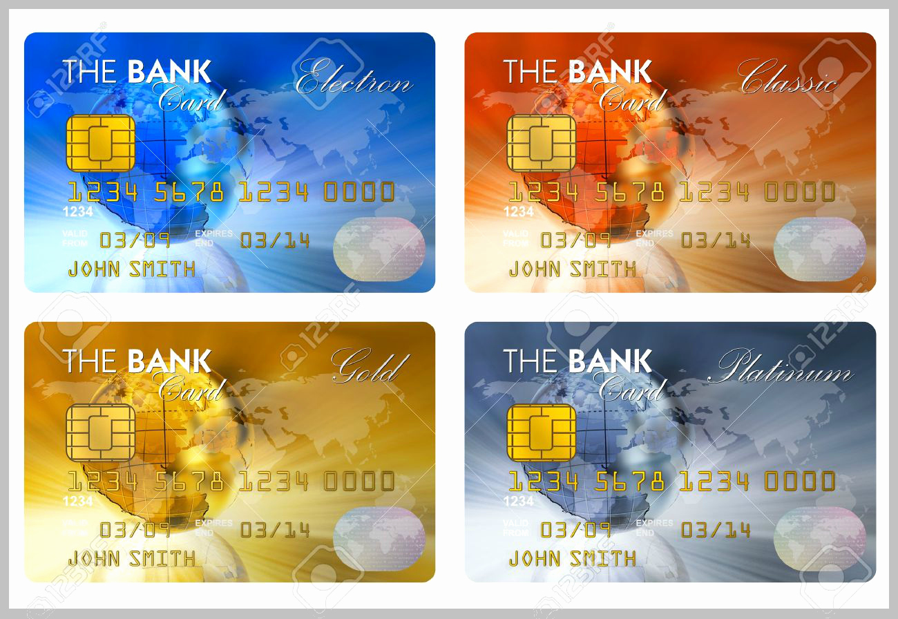 Credit Card Design Template Awesome 10 Credit Card Designs