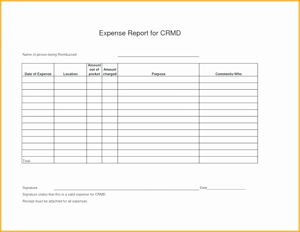 Credit Card Expense Report Template Awesome Monthly Credit Card Expense Report Template Excel Best