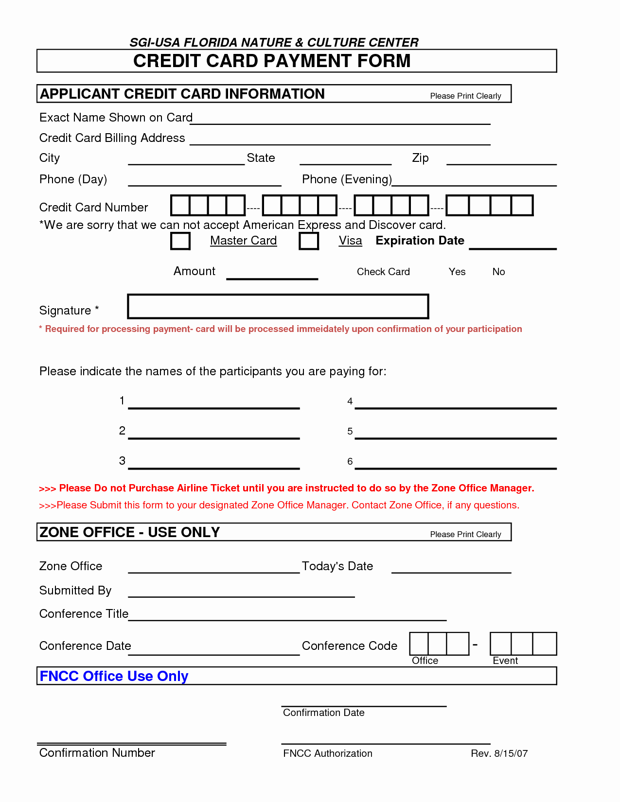 Credit Card Payment form Template Best Of 5 Credit Card Authorization form Templates formats