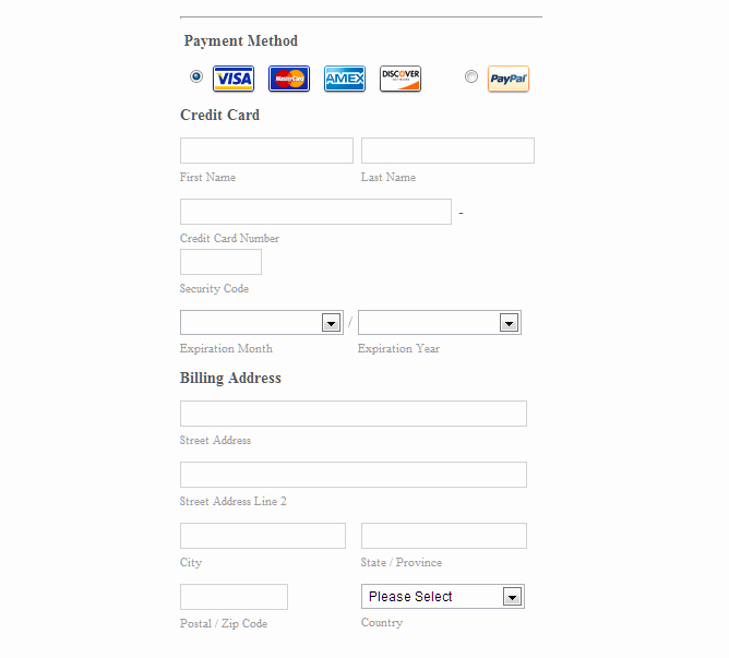 Credit Card Payment form Template Elegant How Do I Add Credit Card Payment