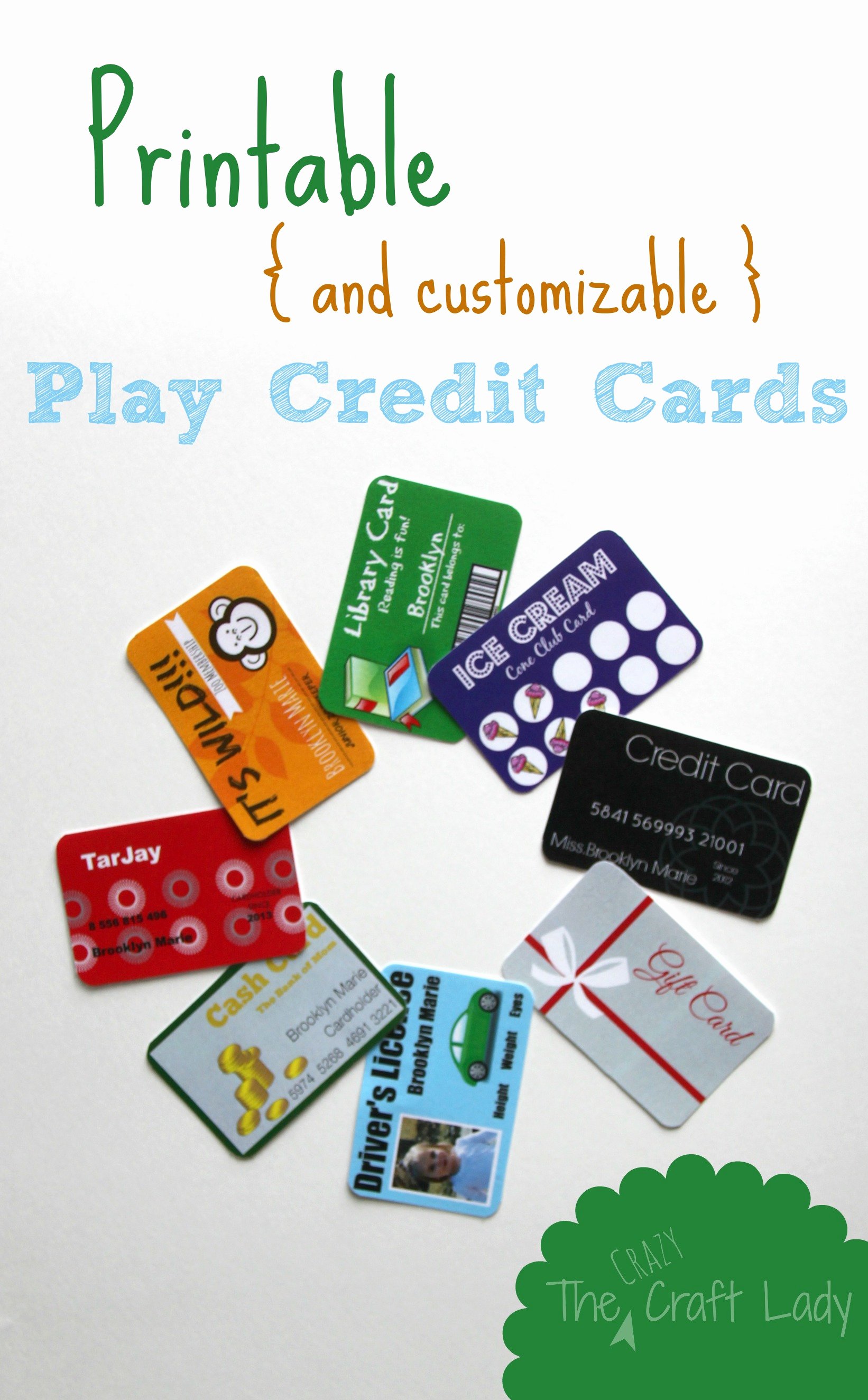 Credit Card Template Maker Inspirational 8 Best Of Printable Pretend Credit Cards Kids