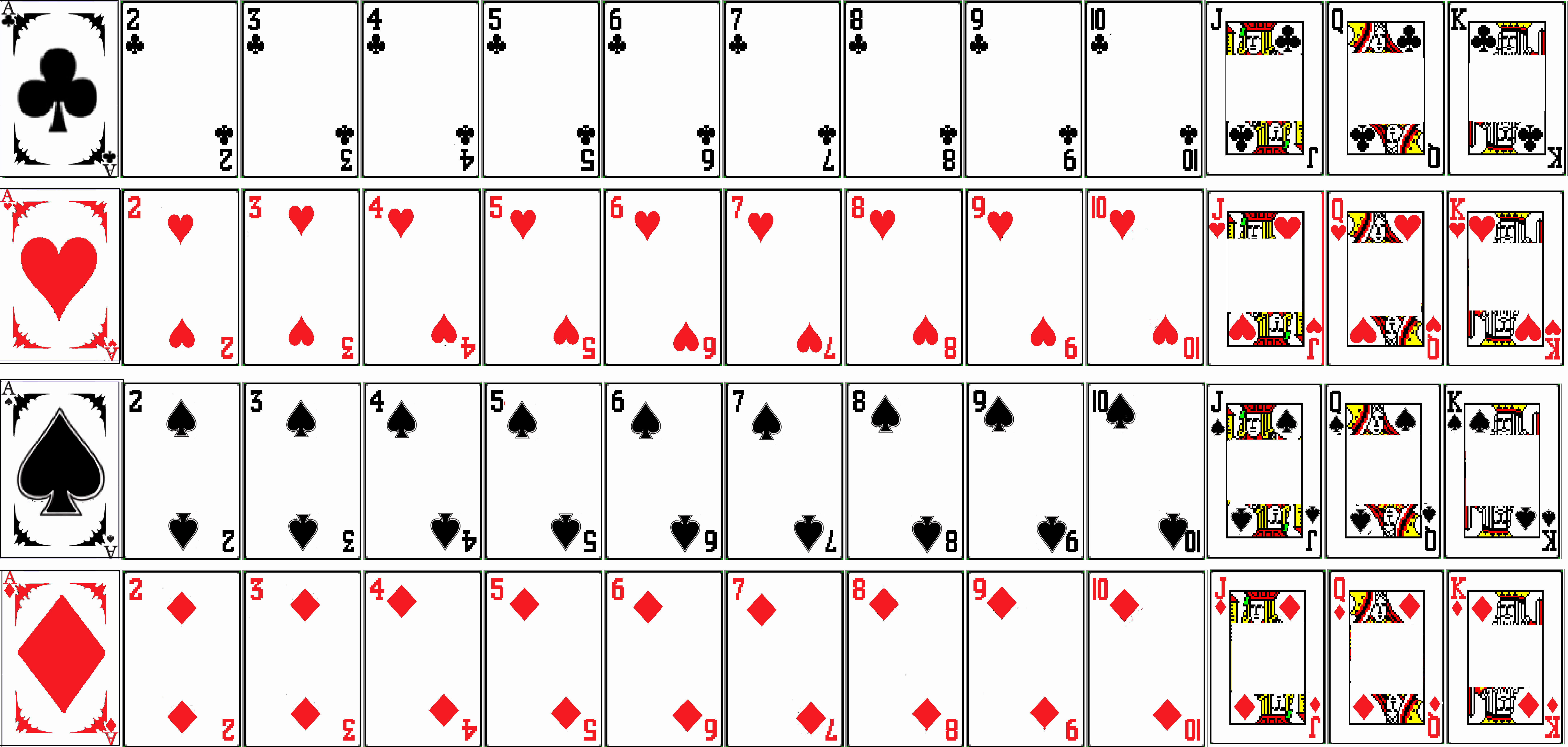 Custom Playing Card Template Fresh Not Learning Spider solitaire Flashcards