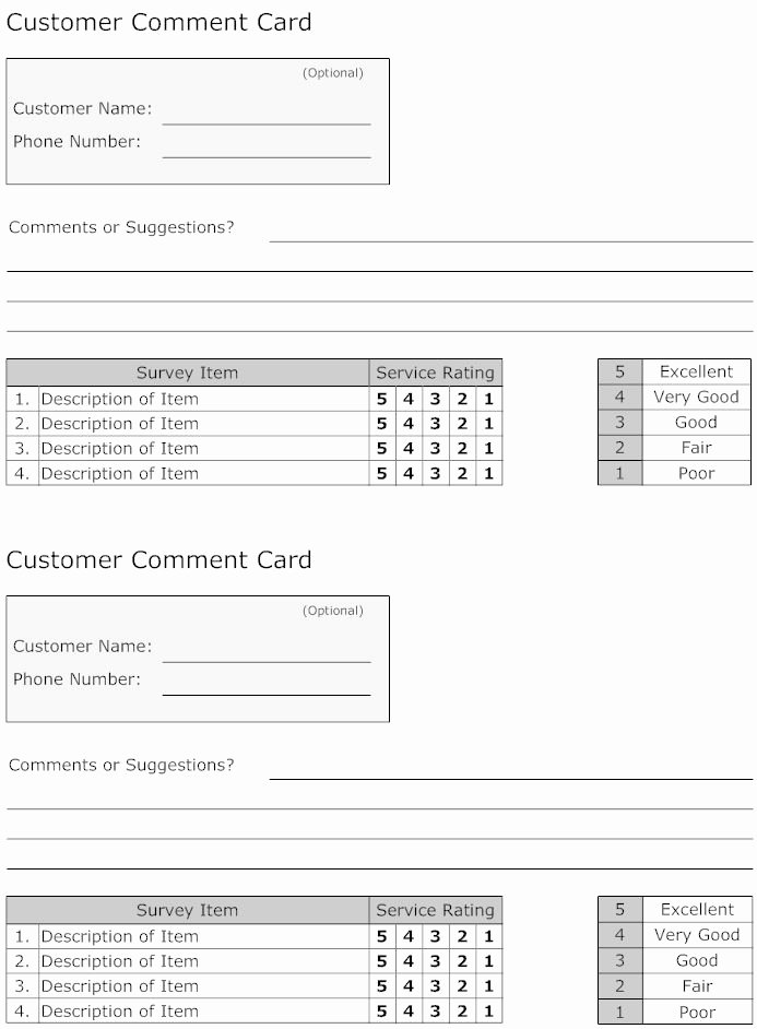 Customer Comment Card Template Awesome Best 25 Survey Examples Ideas On Pinterest