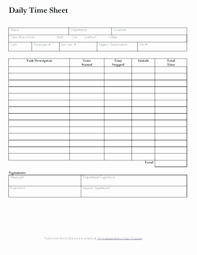 Daily Activity Report Template Excel Luxury Employee Daily Work Report Template Job 2 Bf