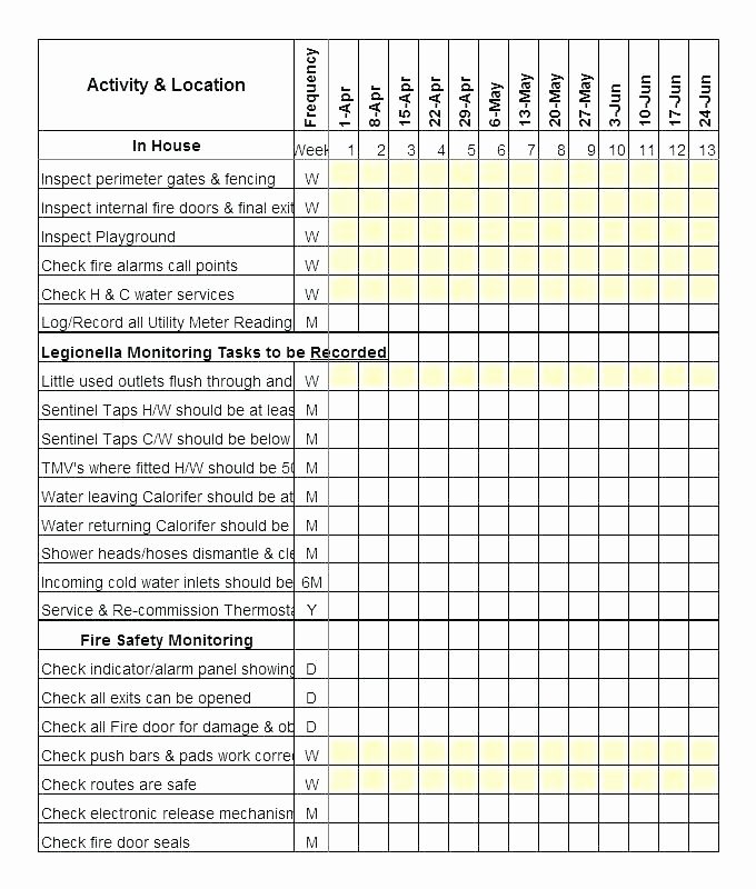Daily Activity Schedule Template Shooters Journal