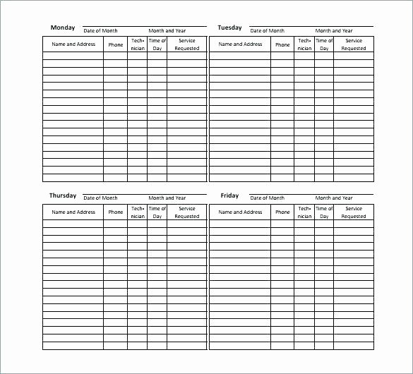 Daily Activity Schedule Template Lovely Schedule Excel Work Template Rent Example Construction