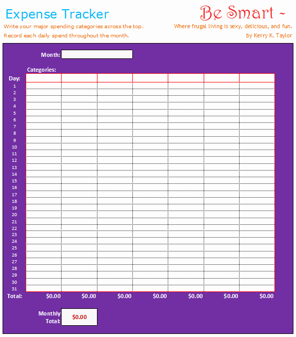 Daily Expense Tracker Template Beautiful Excel Money Tracking Spreadsheet 10 Free Household