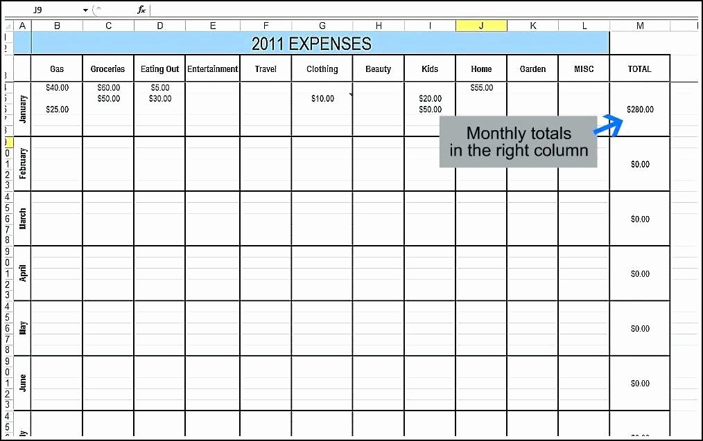 Daily Expense Tracker Template Elegant Daily Expenses Tracker Excel Sheet Bud Template Free