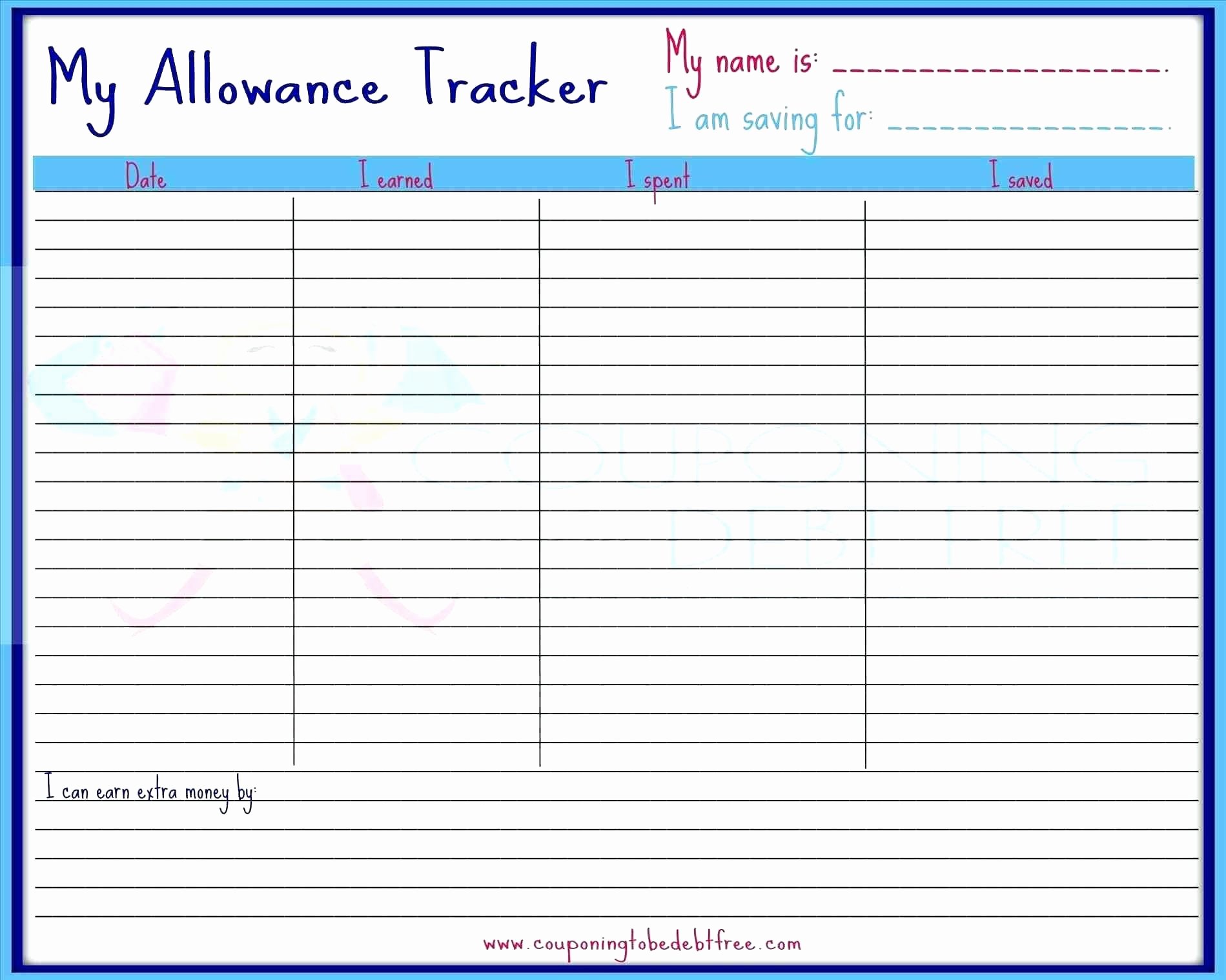 Daily Expense Tracker Template Elegant Template Monthly Expense Template